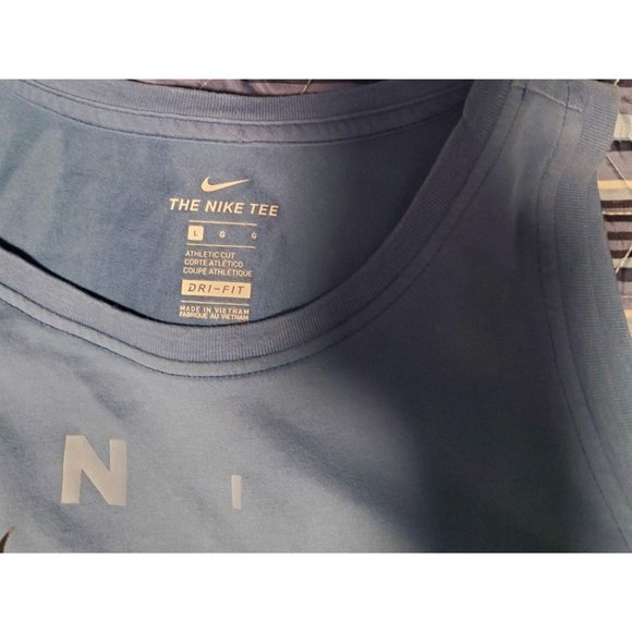 Nike Women's Dri Fit Athletic Cut Tank Sz L - Picture 5 of 7